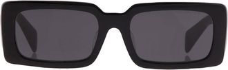 Prada Dark Grey Rectangular Ladies Eyeglasses PR A07SF 1AB5S0 54