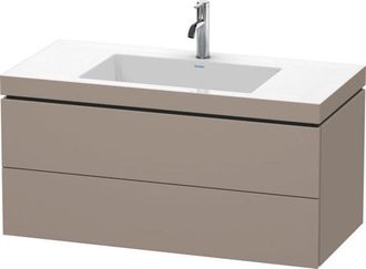 Duravit Duravit - Lavamanos L-cube Con Base Mural, 100x48 Cm, 2 Cajones