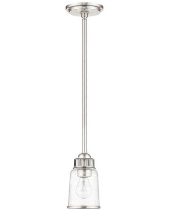 Livex Lighting Lawrenceville 1 Lt Bn Mini Pendant