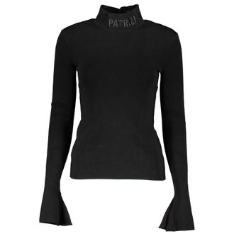 Patrizia Pepe Nero Lyocell Female Womens Sweater