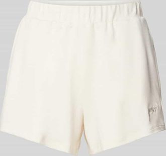Guess Sweatshorts mit elastischem Bund Modell LUCIA in Beige, Gr&ouml;&szlig;e XS