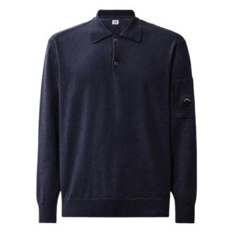 C.P. Company C.p. Company, Heren, Tops, Blauw, Maat: M Wol