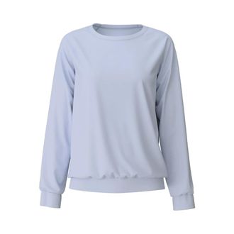 CALIDA Dames, Sweatshirts & Hoodies, Blauw, Maat: XS