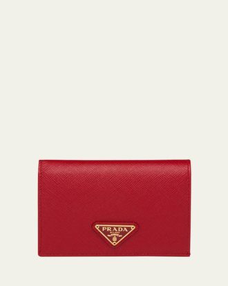 Prada Small Saffiano Leather Wallet