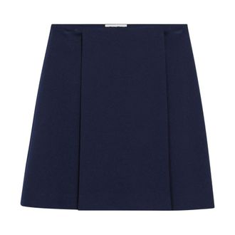 Miu Miu Short Skirts, female, Blue, Size: M Gonna