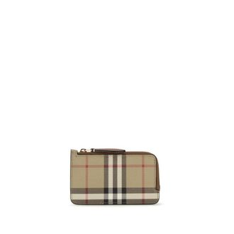 Burberry Beige Polyethyleen Portemonnee