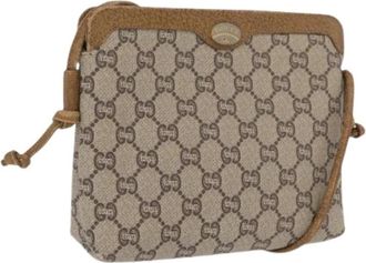 Gucci Pre-owned Plastic Bucket Bag - Dames - Vintage Tas - Beige - ONE Size - Vintage