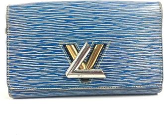 Louis Vuitton Pre-owned Cross Body Bags, female, Blue, Size: ONE SIZE Pre-owned Leather louis-vuitton-bags