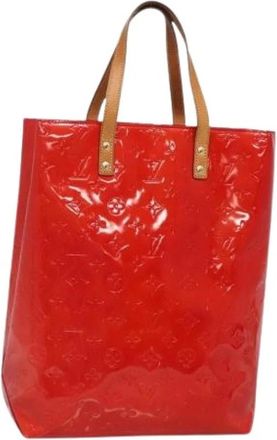 Louis Vuitton Pre-owned Vintage Tote Bag - Dames - Vintage Shopper - Rood - ONE Size - Leer - Vintage