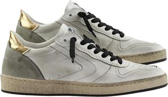 Valsport Schoenen, Dames, Veelkleurig, 38 EU, Heritage Bianco Oro Sneakers