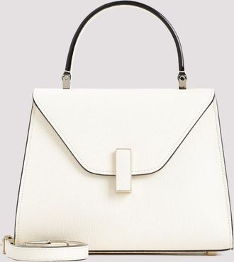 Valextra White Iside Mini Satchel Bag
