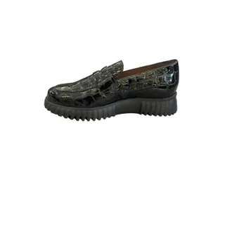 Wonders Womens Garda Moccasin Shoe In Negro