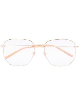 Gucci Occhiali tondi - Oro