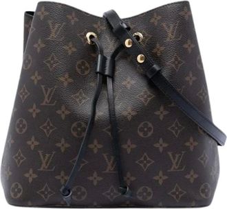 Louis Vuitton Pre-owned Bucket Bags, female, Brown, Size: ONE SIZE Pre-owned Neonoe Bucket Bag