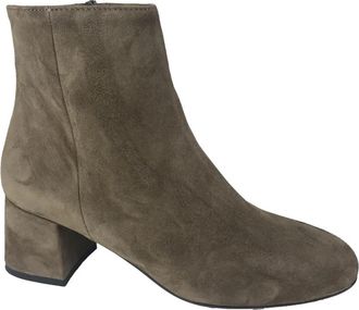 Donna Lei Stijlvolle enkellaarsjes voor vrouwen - Dames - Laarzen met Hak - Bruin - 37 EU - Schoenen