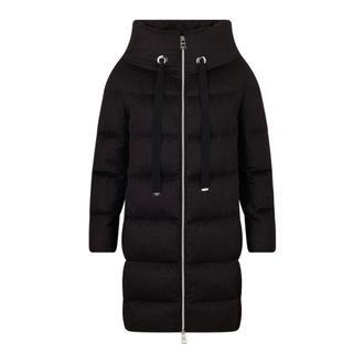 Herno Dames, Jassen, Zwart, Maat: XS Wol