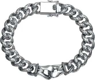 Rachel Glauber Plated Link Chain Bracelet