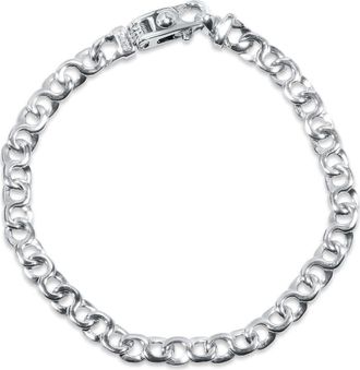 Pompeii3 Mens Link 14k Gold (17gram) or Platinum (28gram) 6mm Bracelet 8