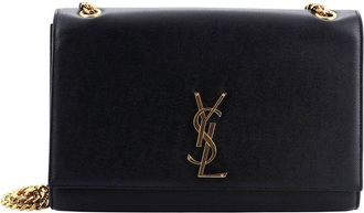 Saint Laurent Classic Monogram Crossbody Bag Grainy Large (Authentic Pre- Loved)
