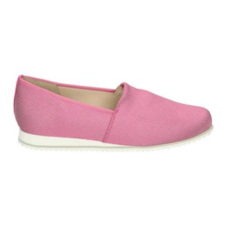 Hassia Roze Instappers met Uitneembaar Voetbed - Dames - Espadrilles - Roze - 37 EU - Leer - Schoenen
