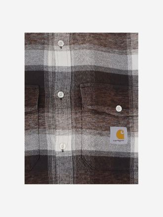 Carhartt Work in Progress Cotton Check Shirt - Brown