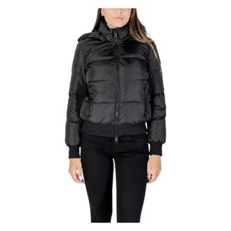 A|X Armani Exchange Moderne en veelzijdige donsjas - Dames - Winterjassen - Zwart - S - Jassen