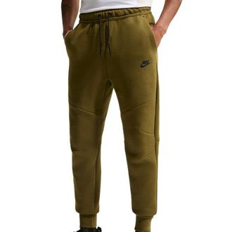 Nike Mens Tech Fleece Joggers - Black/Olive Flak Size 3XL