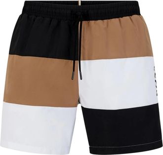 HUGO BOSS Court Zwem Boxer - Heren - Strandmode - Veelkleurig - S - Polyester - Badmode