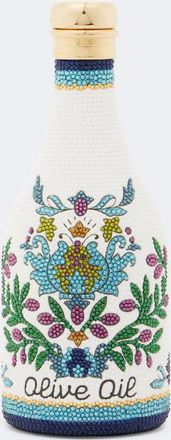 Judith Leiber Bottle Olive Oil embellished clutch