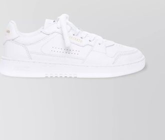 Axel Arigato low top leather sneakers with perforated round toe