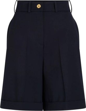 Patou Blauwe Denim Shorts - Dames - Korte Broeken - Blauw - 2XS - Denim - Korte Broeken