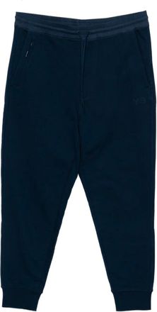 Yohji Yamamoto Pantaloni sportivi con logo - Blu