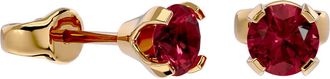 SuperJeweler 1/2 Carat Gemstone Stud Earrings In Gold-Classic Solitaire Gemstone Earrings All Gemstone Options