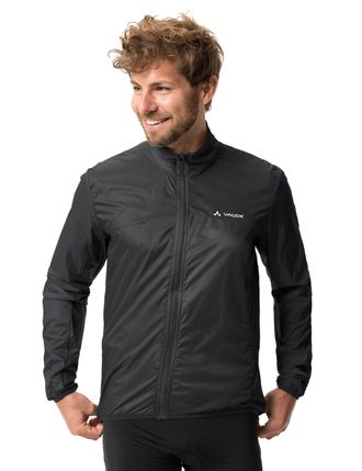 Vaude Fahrradjacke VAUDE MENS MATERA AIR JACKET, Herren, Gr. XXL, schwarz, Obermaterial: 100% Polyamid, Jacken Fahrradjacke, winddichtes Obermaterial aus Po