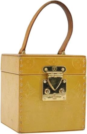Louis Vuitton Pre-owned Handbags, female, Beige, Size: ONE SIZE Pre-owned Leather Handbag