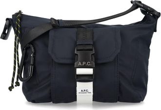 A.P.C. A. P.C. Treck Shoulder Bag With Front Flap Pocket