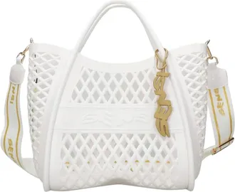 Sensi Tassen, Dames, Wit, ONE Size, Flamingo Tas