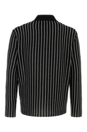 Jil Sander J22dl0358j15467 033 Blackwhite Cotone Maglieria Sweater