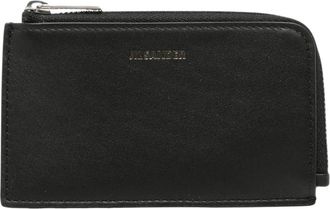 Jil Sander Portemonnee - Heren - Portefeuilles - Zwart - ONE Size - Accessoires
