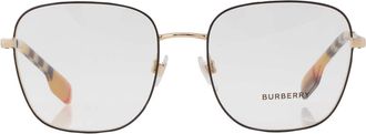 Burberry Elliott Demo Square Ladies Eyeglasses BE1347 1109 54