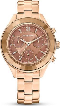 Swarovski Octea Lux Sport Chronograph Quartz Crystal Brown Dial Unisex Watch 5632472