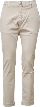 Jacob Cohen Regular Fit Gray Pants with Contrast Logo Detail
