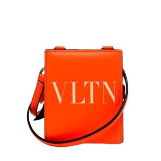 Valentino Vintage, unisex, Oranje, ONE Size, Leer, Pre-owned Wallet (bi-fold)