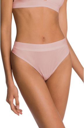 Wolford Beauty Thong in Powder Pink at Nordstrom, Size X-Small