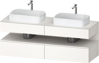Duravit Qatego Consola Mueble Bajo Lavabo, 2 Extensiones, 2 - Duravit