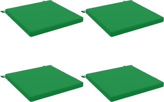 vidaXL Cojines De Asiento De 4 Piezas Soest 4 Uds. 100% Poli&eacute;ster Vidaxl