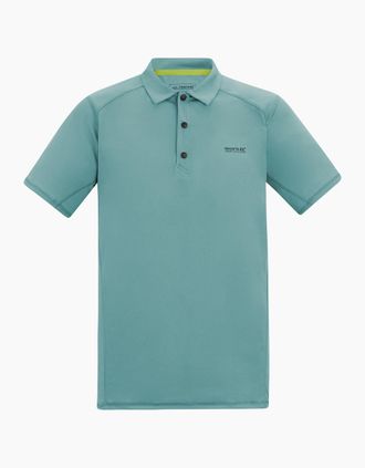 Regatta Mens Regatta Mens Virda Logo Polo Shirt - Blue - Size: 42