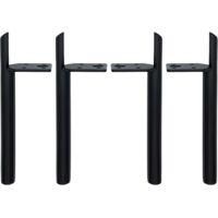 OEM Patas Para Muebles, 4 Piezas, Patas Met&aacute;licas Para Sof&aacute;, Color Negro - Crezuo