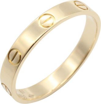 Cartier Gold Yellow Gold (18K) Band Ring (Pre-Owned)