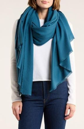 Natasha Tasha Oversize Scarf in Legion Blue at Nordstrom Rack